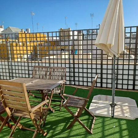 Atico del ROMANTICO Gaditano by Cadiz4Rentals-3