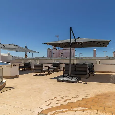 Allo Apartments San Roque 2ºc Loft- Rooftop Community Terrace --3