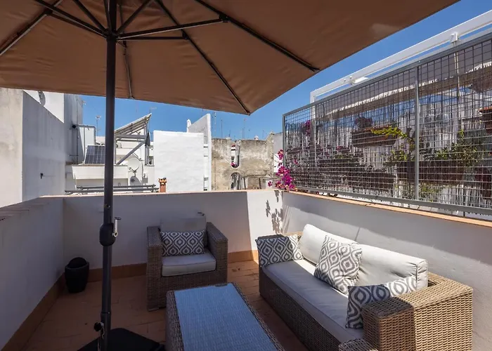 El Sol&la Sal de Cádiz Little Apartments