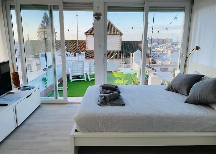 Apartamento Ático Cádiz 360