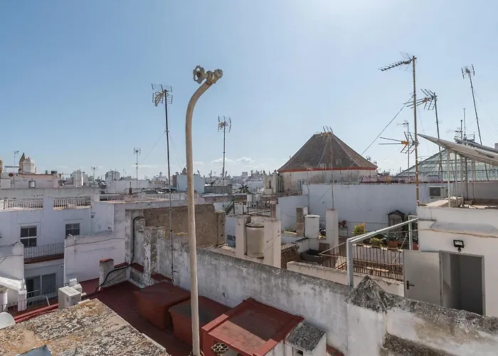 Apartamento Terraza Estampa de Cádiz