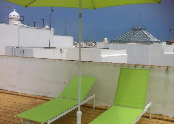 Apartamento Ático Cadiz al lado playa la Caleta