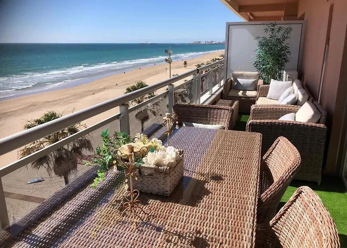Apartamento Luxury Oceanfront Triplex In Cádiz