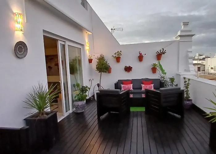 Apartamento ***** Attic With Impressive Views And Jacuzzi Cádiz