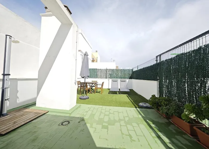 La Terraza de Gades Little Apartments Cádiz
