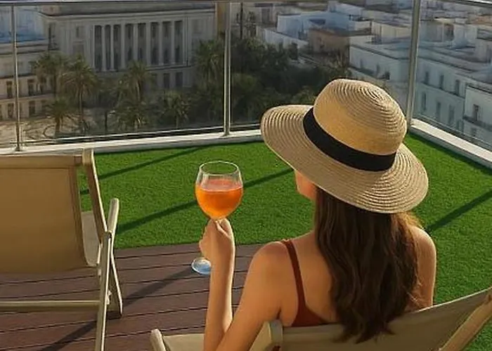 Apartamento Skyline - Penthouse With 50M2 Private Terrace And Stunning Views Cádiz