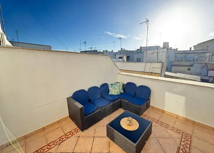 Apartamento CDZ - Ático Tavira two private terraces with great views Cádiz